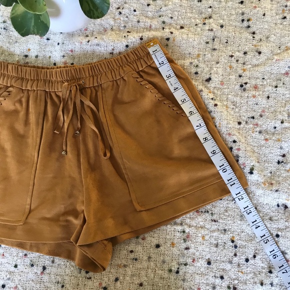 Zara Trafaluc Suede Shorts - Picture 8 of 10
